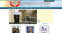 Desktop Screenshot of obreirosdobem.org.br